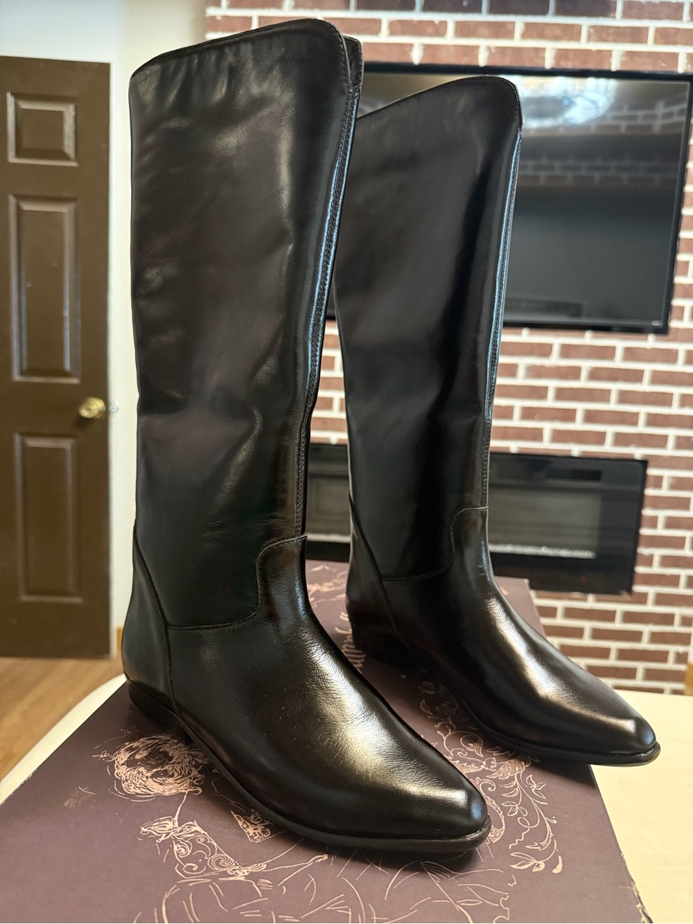 NWT Jeffrey Campbell Black Leather Boots